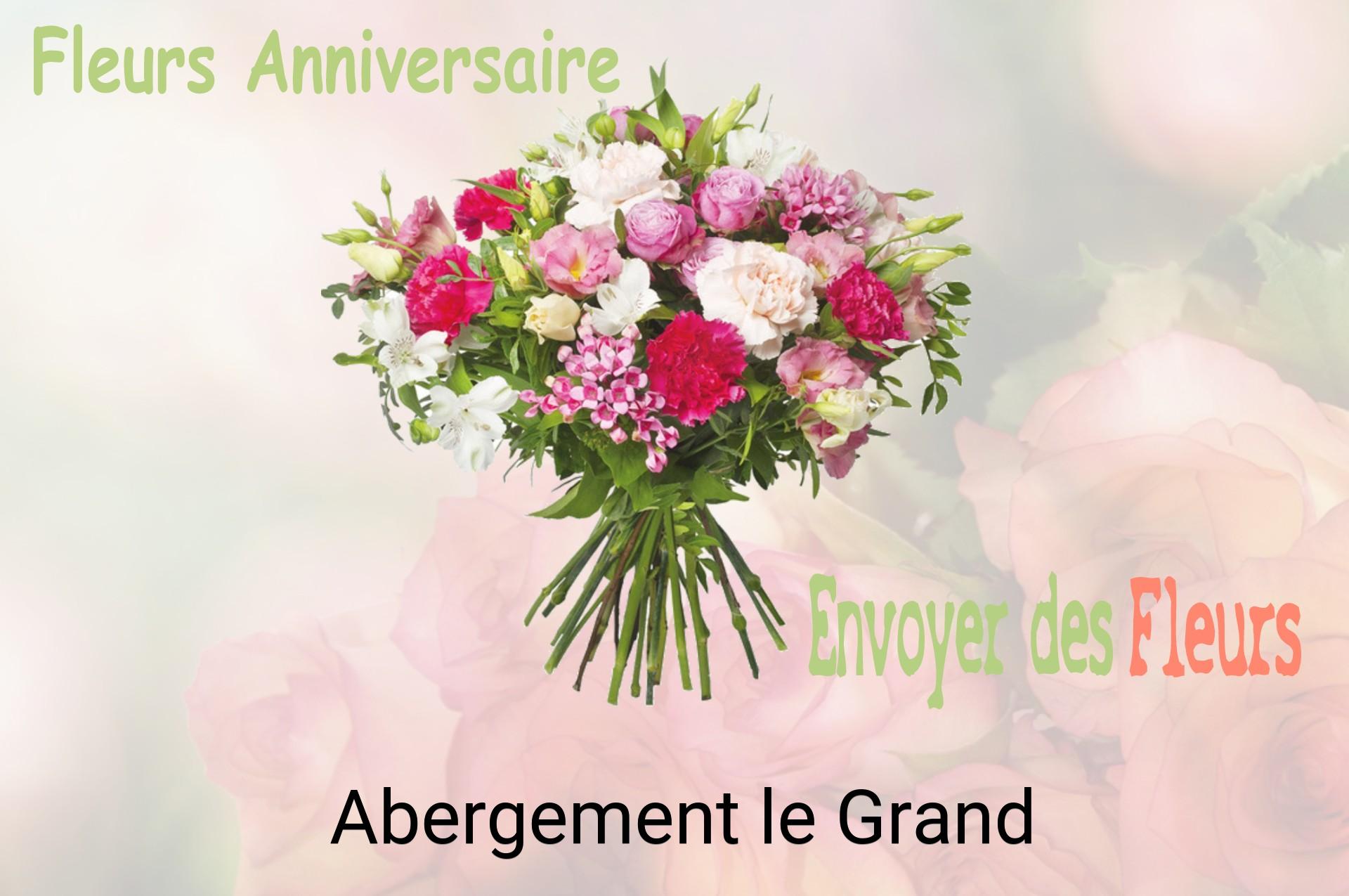Bouquet de fleurs d’anniversaire livré à Abergement-le-Grand